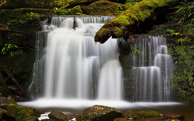 Strickland Falls Tasmania by Jim Trodel on Flickr